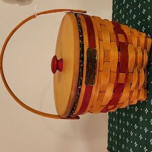 Longaberger 1994 Jingle Bell Holiday Basket